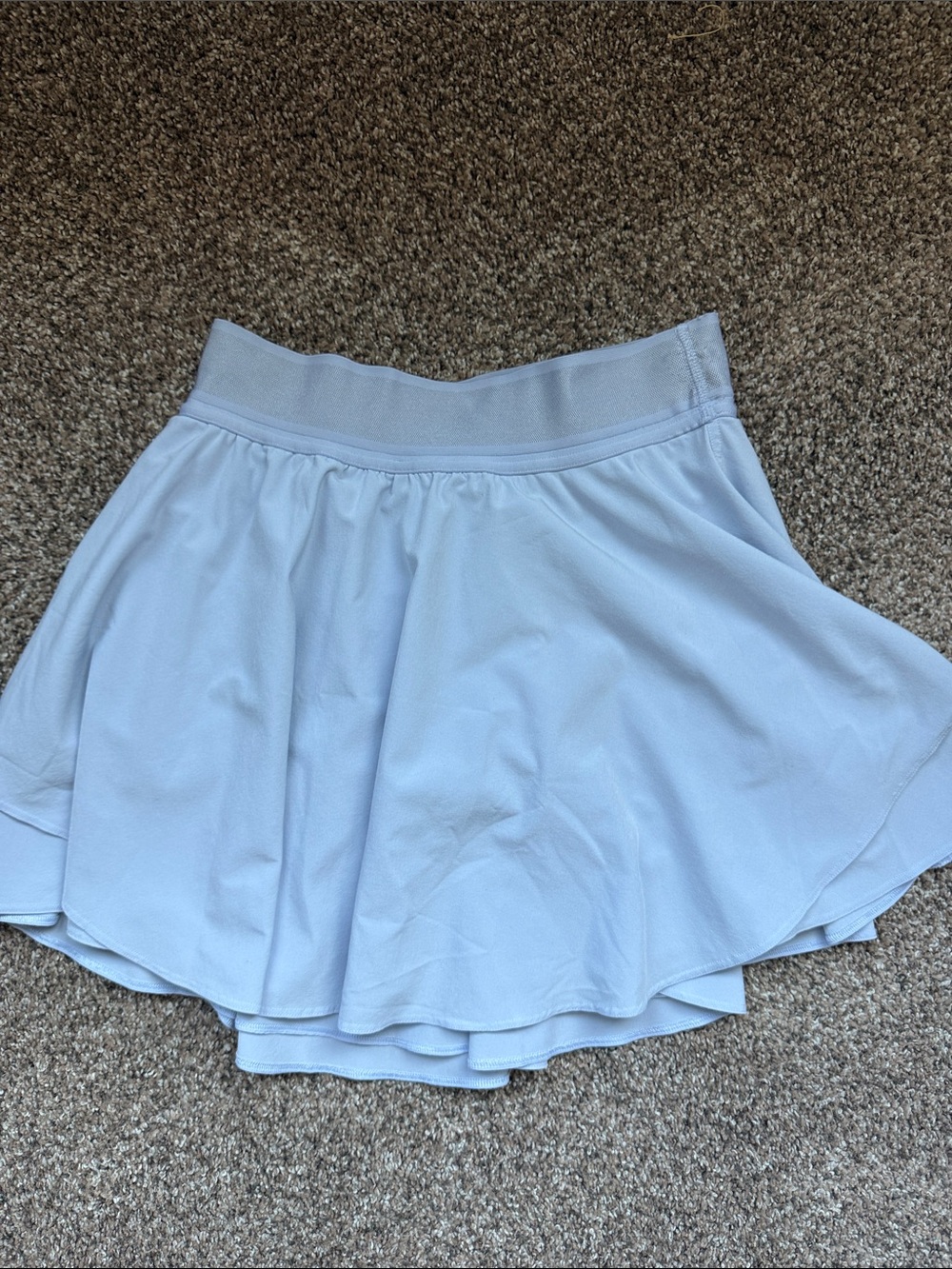 Lululemon court rival light Blue Women's tennis skirt LONG